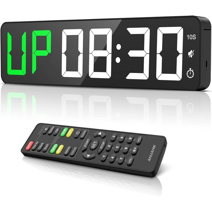 Gym Timer LED-Anzeige 15 Zoll - 34% Rabatt auf das Profi-Intervallgerät