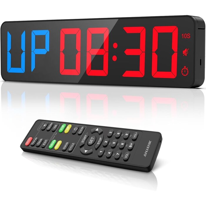 Gym Timer LED-Anzeige 15 Zoll - 34% Rabatt auf das Profi-Intervallgerät