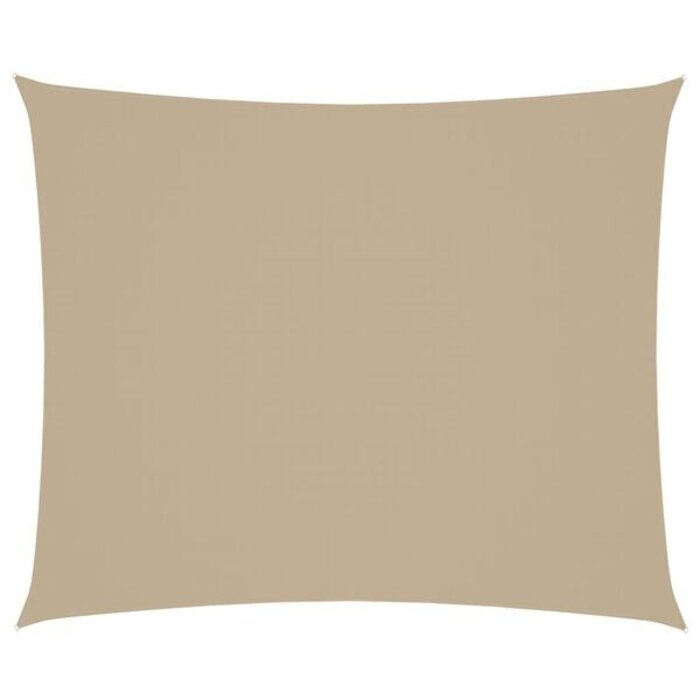 Vidaxl Sonnensegel 4x6 m Rechteckig, Beige - 34% Rabatt - Ausgepackt