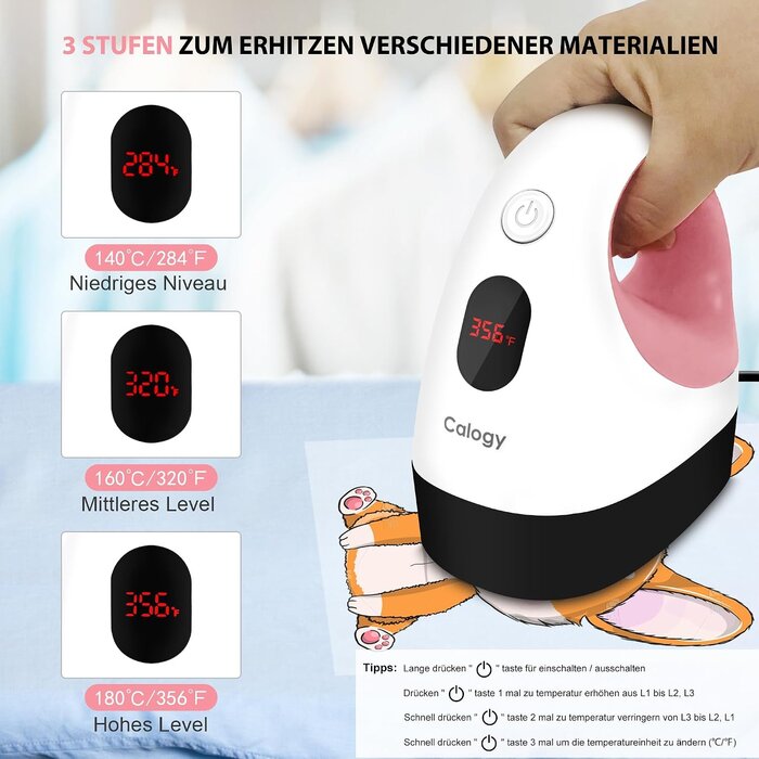 Mini Transferpresse für Textilien - 32% Rabatt - Weiß, 300 Watt