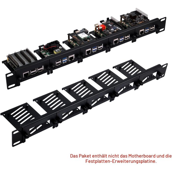 1U Rackmount für 5x Raspberry Pi - 33% Rabatt auf Retourenware