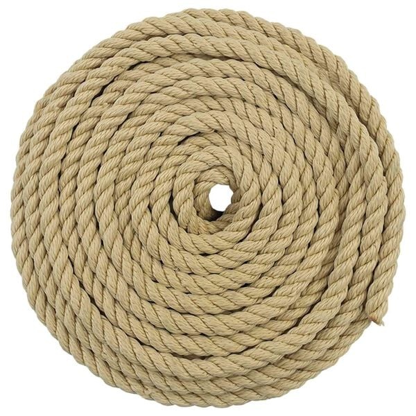 Vidaxl Bootsseil 10 mm 250 m Naturfarben - 34% Rabatt auf Rückläufer