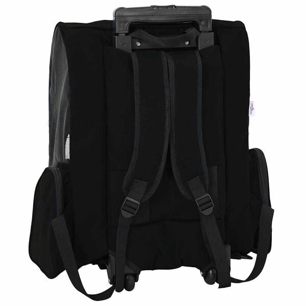 Vidaxl 3-in-1 Haustiertrolley, Schwarz - 34% Rabatt auf Rückläufer