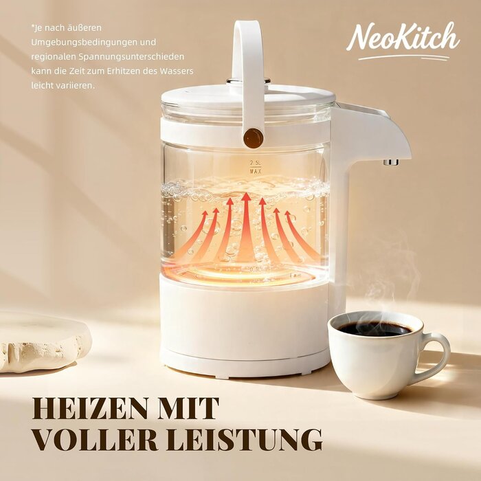 Heißwasserbereiter & Wasserspender 2,5L, 40-100 °C - 31% Rabatt