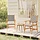 2er-Set Gartenstühle Akazienholz & Polyrattan - 34% Rabatt