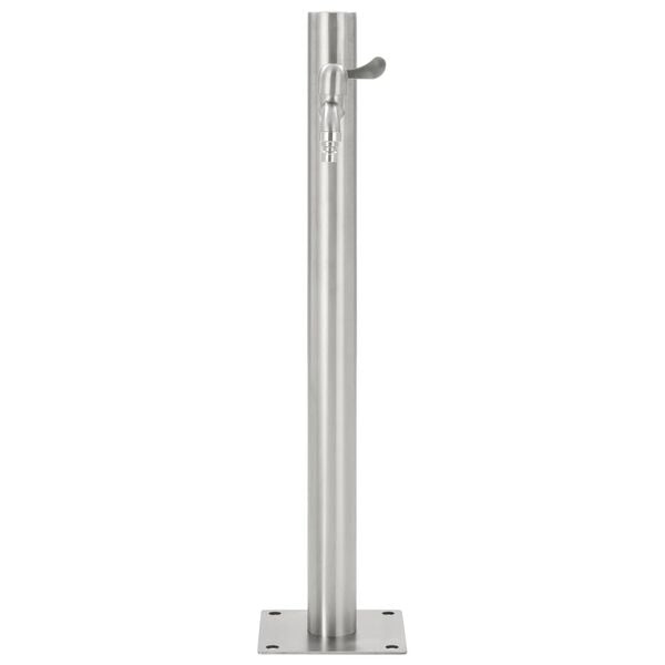 Vidaxl Garten-Wassersäule Edelstahl 65 cm rund - 34% Rabatt