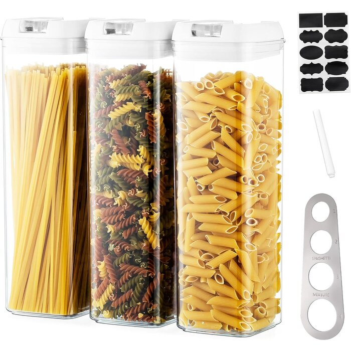 3er Set Vorratsbehälter 1,6L - 32% Rabatt - Luftdicht & Stapelbar