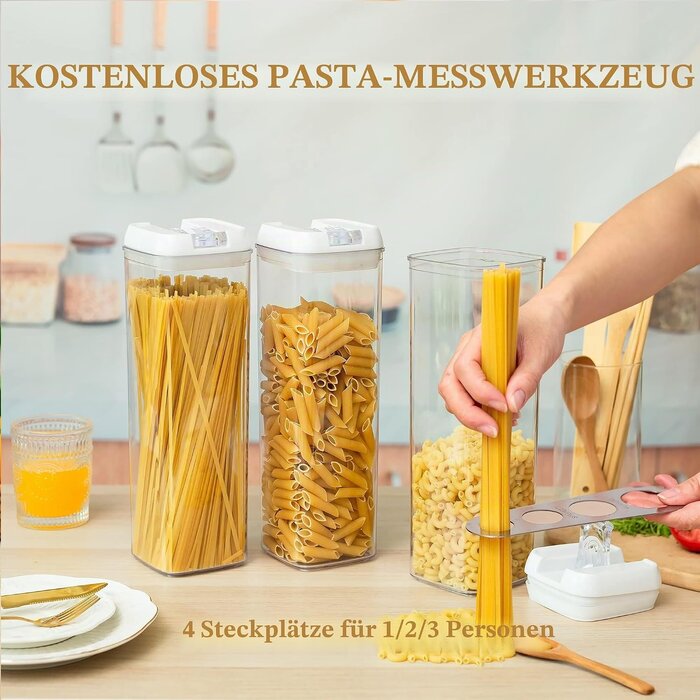 3er Set Vorratsbehälter 1,6L - 32% Rabatt - Luftdicht & Stapelbar