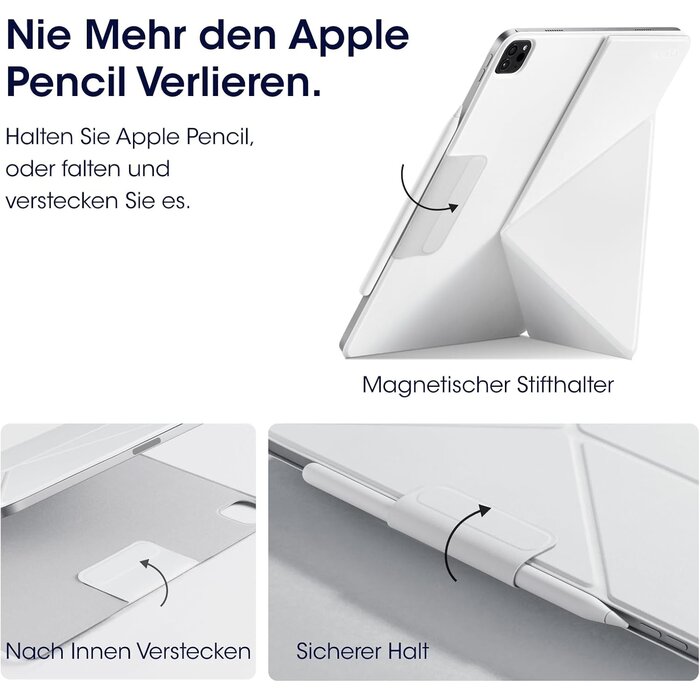 Schutzhülle für iPad Air 13" & Pro 12.9" | Weiß | 77% Rabatt