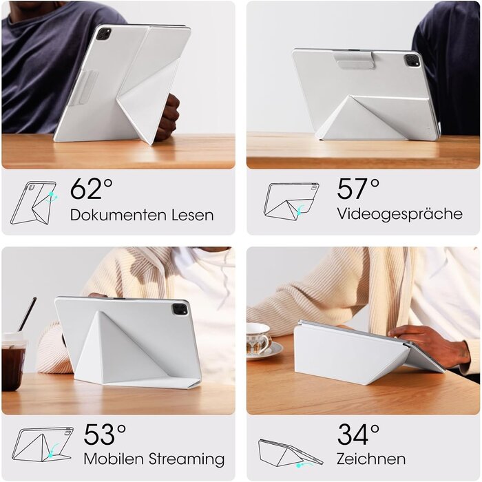 Schutzhülle für iPad Air 13" & Pro 12.9" | Weiß | 77% Rabatt