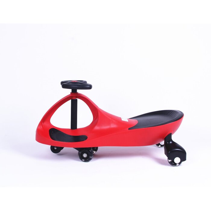 Viking Choice Wiggle-Car für Kinder mit LED-Rädern - Rot - 26% Rabatt