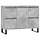 Badezimmerschrank in Betongrau 80x33x60 cm - 36% Rabatt