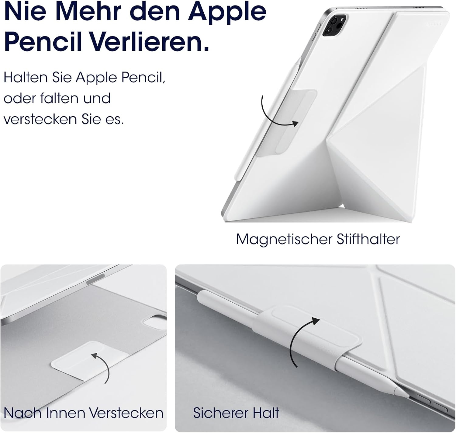 Schutzhülle für iPad Air 13" & iPad Pro 12.9" - Weiß - 29% Rabatt