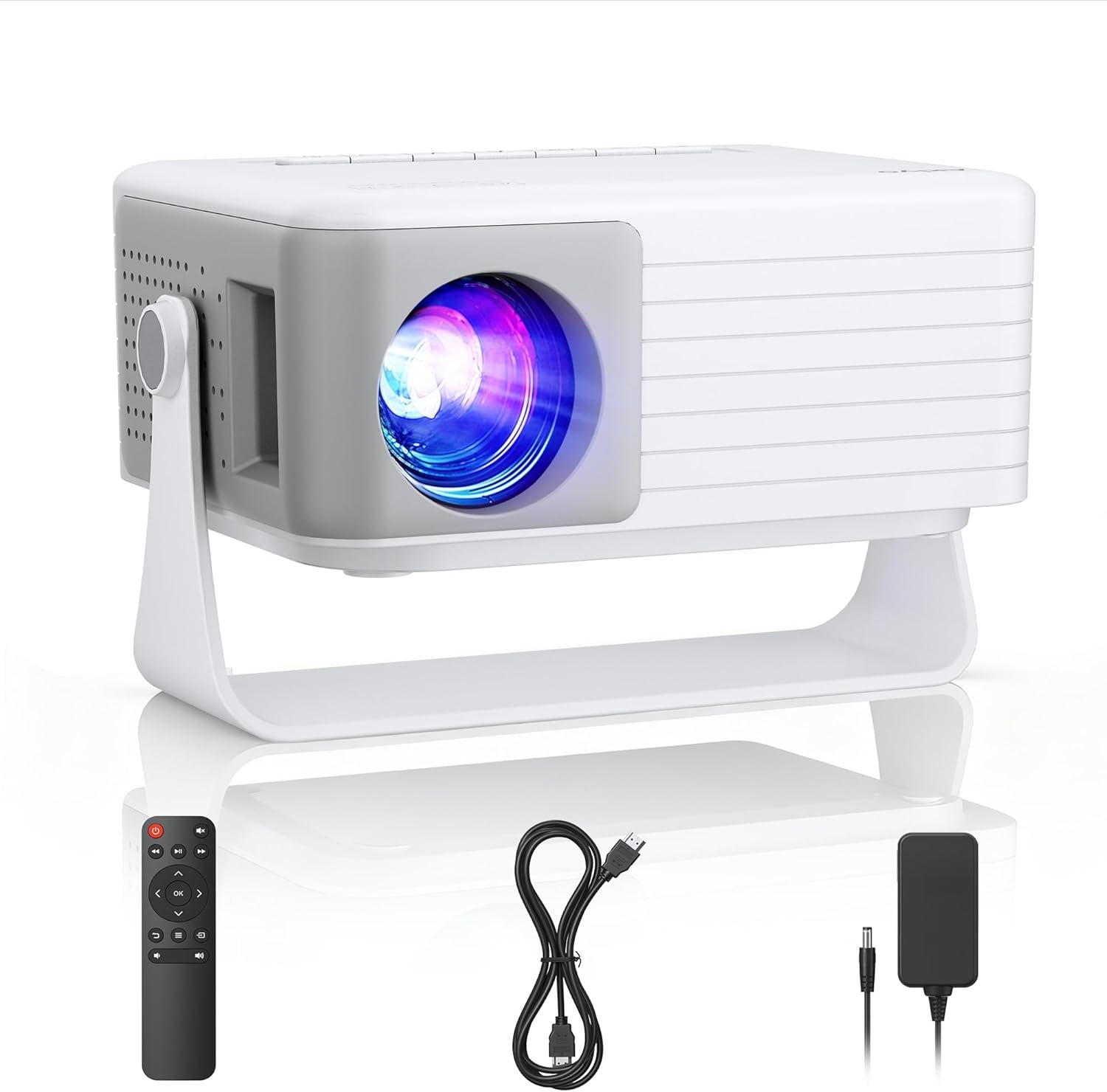 Mini-Beamer Full HD - Tragbarer Projektor - 33% Rabatt