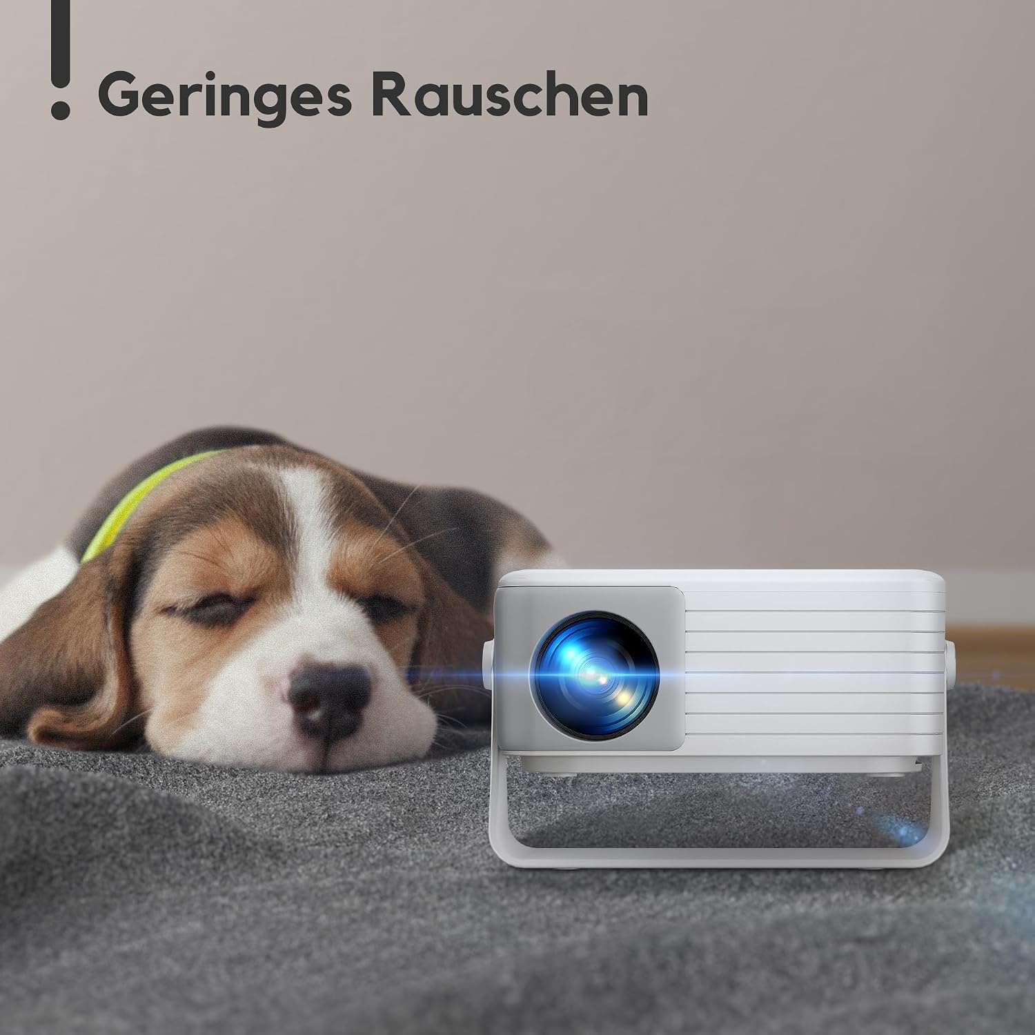 Mini-Beamer Full HD - Tragbarer Projektor - 33% Rabatt