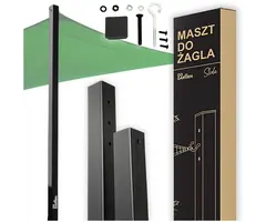 Viking Choice Höhenverstellbarer Mast 240 cm für Sonnensegel - 40% Rabatt
