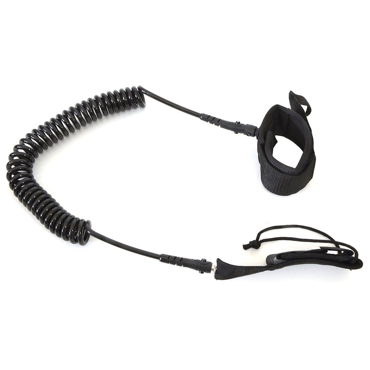 SUP Sicherheitsleine 250 cm in Schwarz - 32% Rabatt