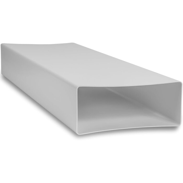 Flachkanal 220x90 mm, 150 cm - 33% Rabatt auf Lüftungsrohr
