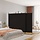 Raumteiler 3-teilig 525x180 cm Stoff Schwarz - 44% Rabatt