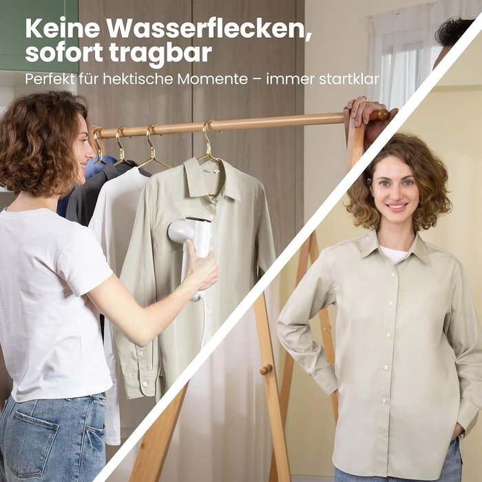 Vertikaler Dampfglätter mit Saugfunktion - 34% Rabatt auf Ausgepackt-Ware
