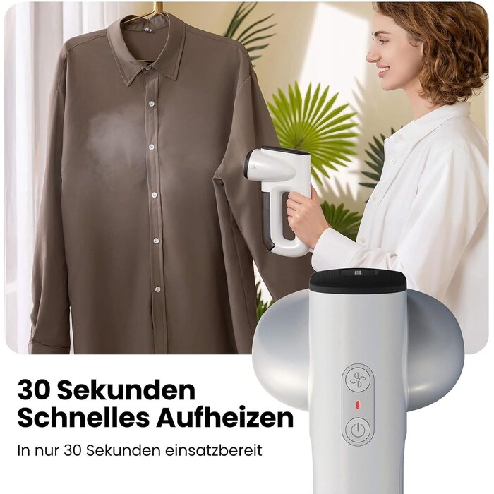 Vertikaler Dampfglätter mit Saugfunktion - 34% Rabatt auf Ausgepackt-Ware