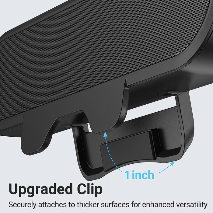 USB Soundbar für PC & Laptop, 10W Stereo-Lautsprecher, Schwarz - 30% Rabatt