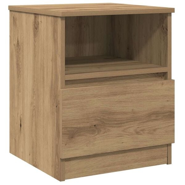 2er Set Nachttische in Artisan Eiche 40x40x53 cm - 34% Rabatt