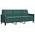 3-Sitzer Sofa Samt Dunkelgrün 180 cm - 35% Rabatt