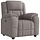 Verstellbarer Relaxsessel in Taupe - 35% Rabatt