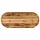Tischplatte oval Mangoholz 120x50x2,5 cm - 34% Rabatt - Ausgepackt