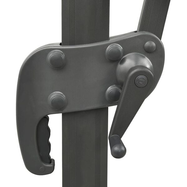 Ampelschirm 300x300 cm Anthrazit - 35% Rabatt - Ausgepackt