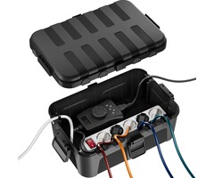 Wetterfeste Kabelbox IP54, 32x22x13 cm - 47% Rabatt