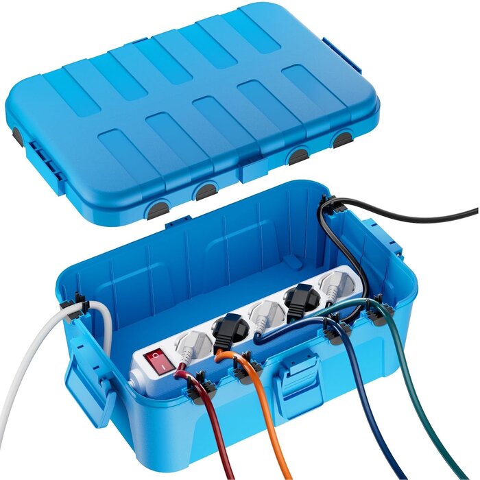 Wetterfeste Kabelbox IP54, 32x22x13 cm - 31% Rabatt
