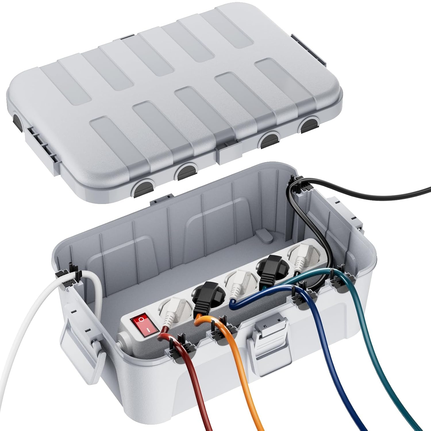 Wetterfeste Kabelbox IP54, 32x22x13 cm - 31% Rabatt
