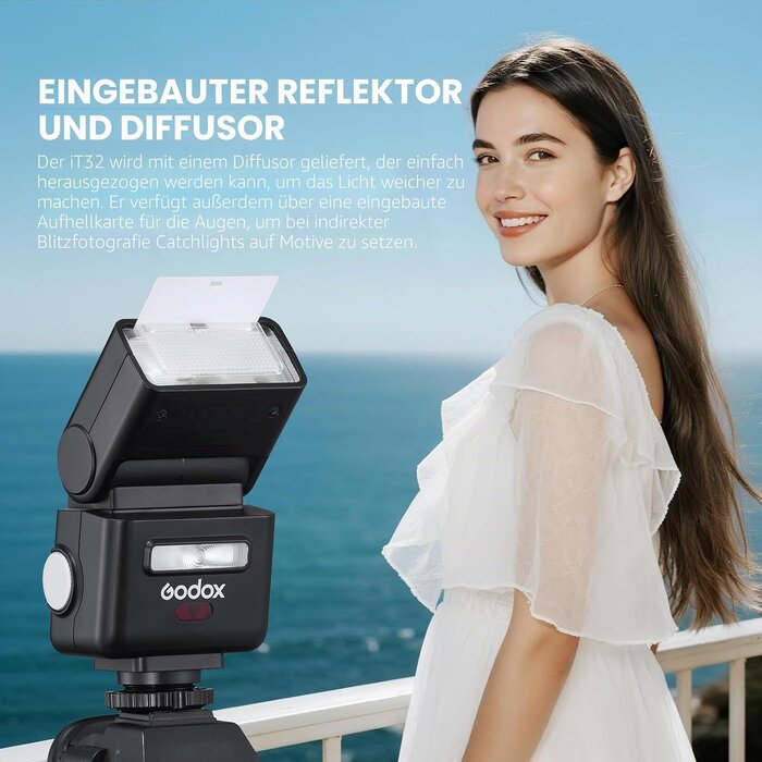 Profi Kamera-Blitz für Nikon - TTL & HSS - 34% Rabatt