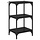 Bücherregal Eiche Schwarz 40x33x70,5cm - 32% Rabatt