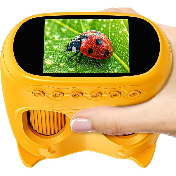 2-in-1 Kindermikroskop & Teleskop 4K - Blau - 31% Rabatt