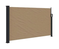 Vidaxl Ausziehbare Seitenmarkise 120x500 cm Taupe - 51% Rabatt