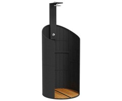 Vidaxl Luxus Gartendusche Polyrattan/Akazie 100x241,5 cm - 42% Rabatt