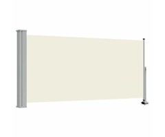 Vidaxl Seitenmarkise 120x300 cm in Cremefarben - 51% Rabatt