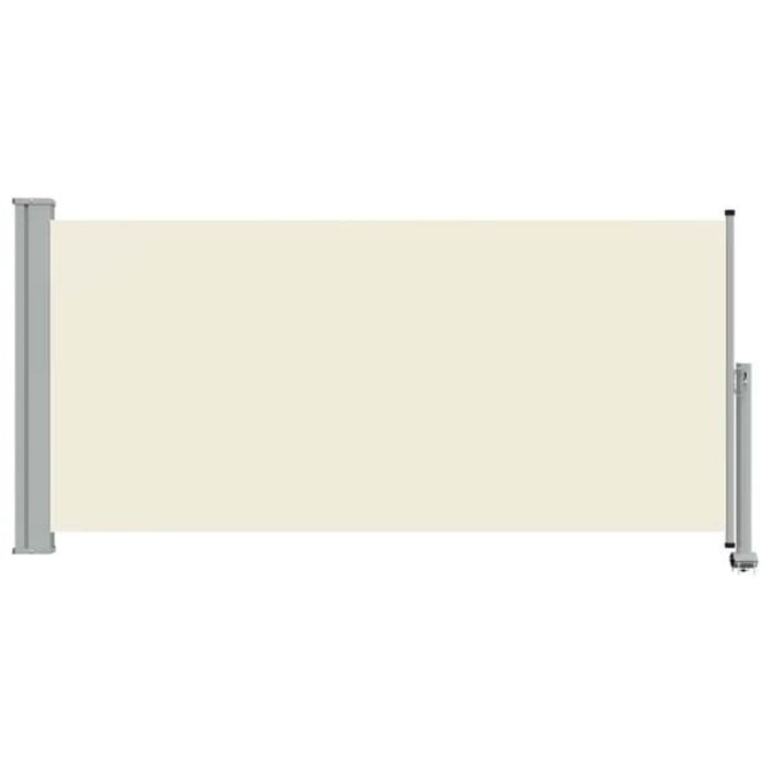 Ausziehbare Seitenmarkise 120x300 cm in Cremefarben - 34% Rabatt