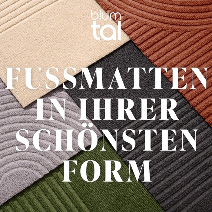 Moderne Schmutzfangmatte 60x90 cm Hellgrau - 30% Rabatt