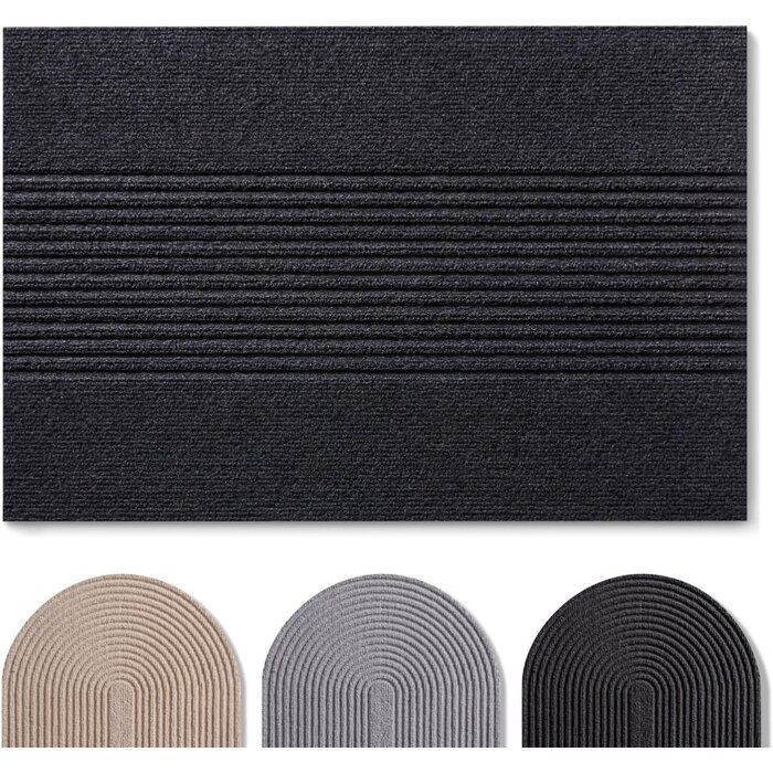 Moderne Schmutzfangmatte 60x90 cm Hellgrau - 30% Rabatt