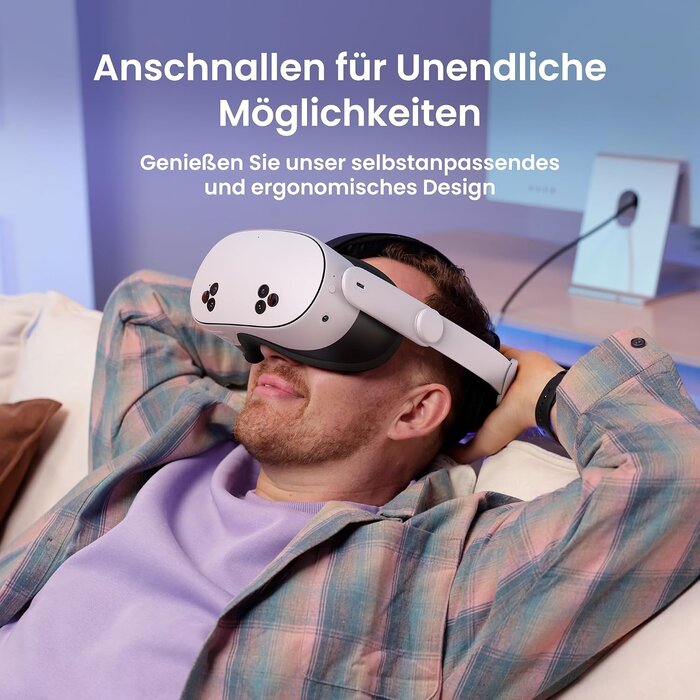 Ergonomisches VR-Kopfband für Meta Quest 3 & 3S, 31% Rabatt