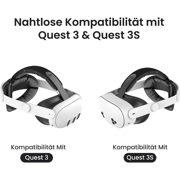 Ergonomisches VR-Kopfband für Meta Quest 3 & 3S, 31% Rabatt