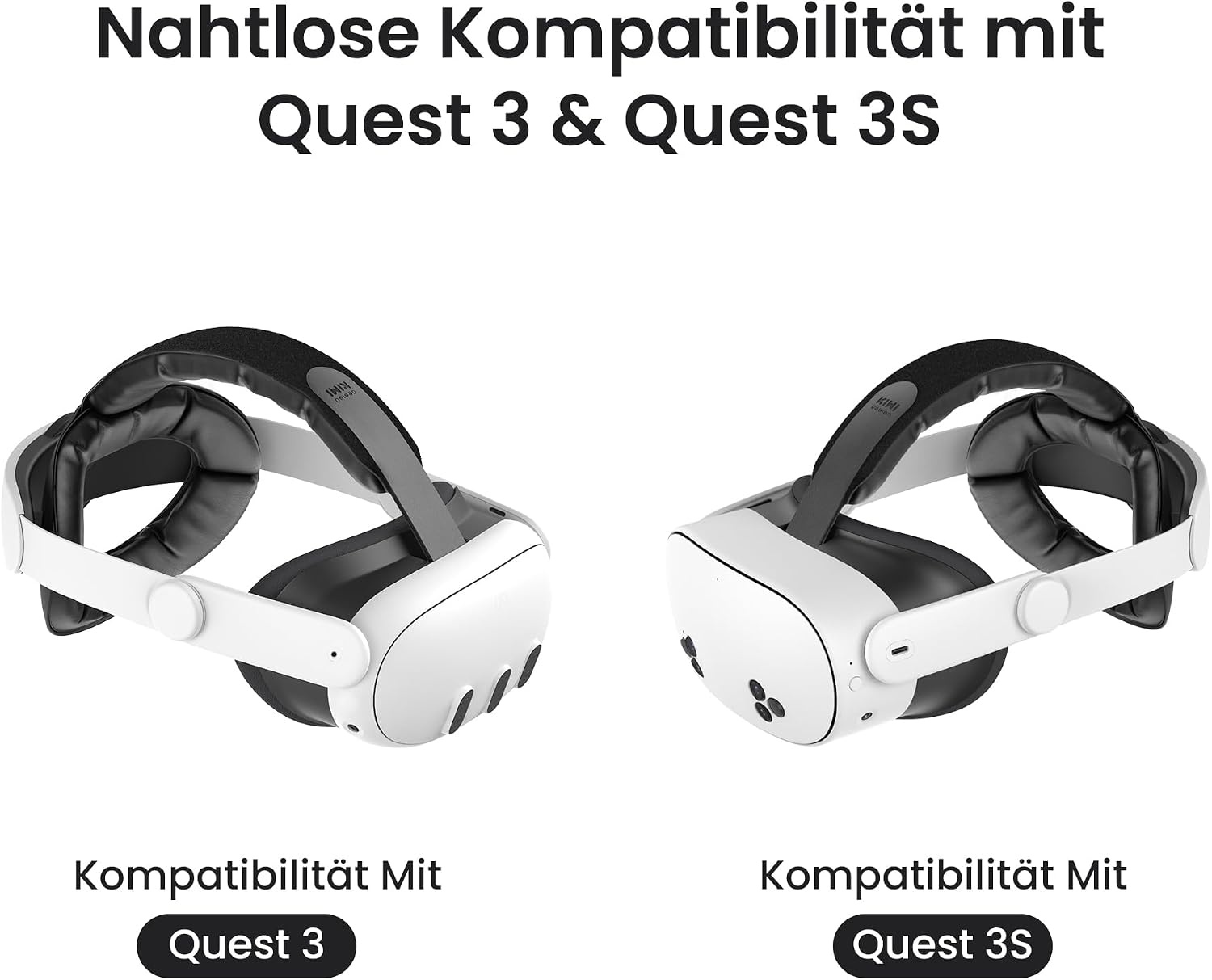 Ergonomisches VR-Kopfband für Meta Quest 3 & 3S, 31% Rabatt