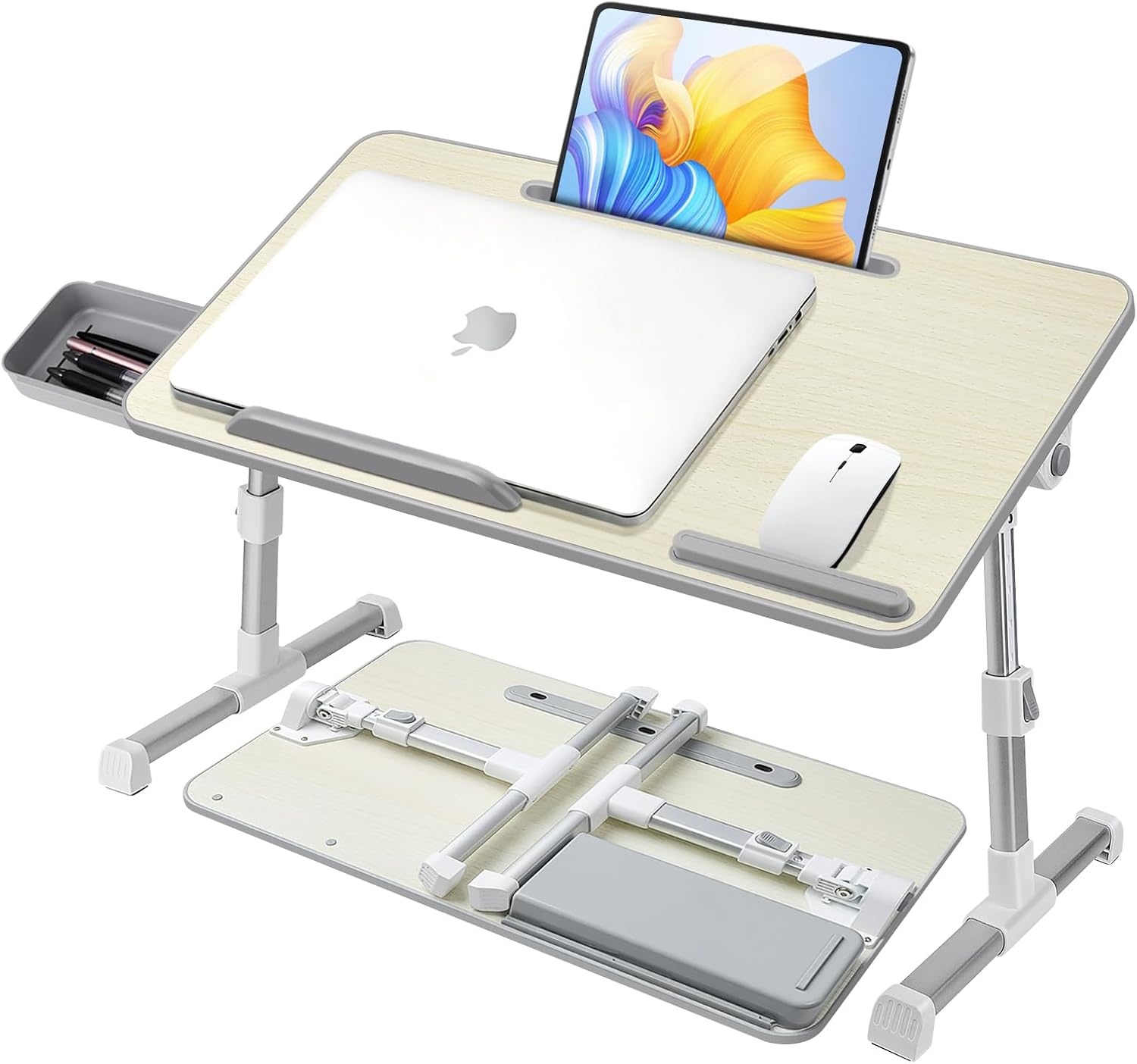 Klappbarer Laptoptisch Hellgrün 53x30cm - 32% Rabatt