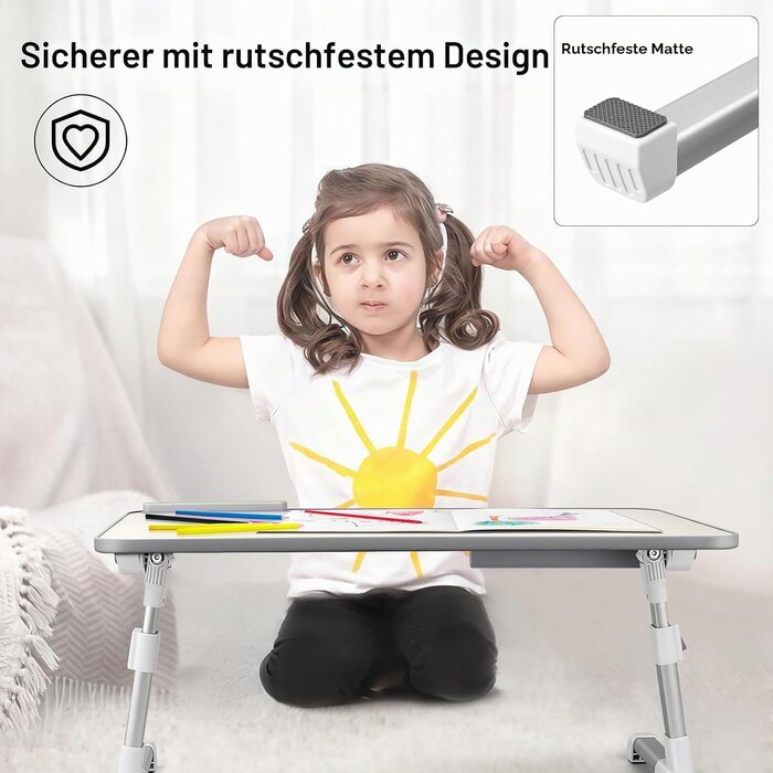 Klappbarer Laptoptisch Hellgrün 53x30cm - 32% Rabatt