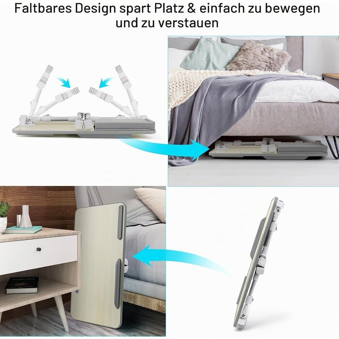 Klappbarer Laptoptisch Hellgrün 53x30cm - 32% Rabatt
