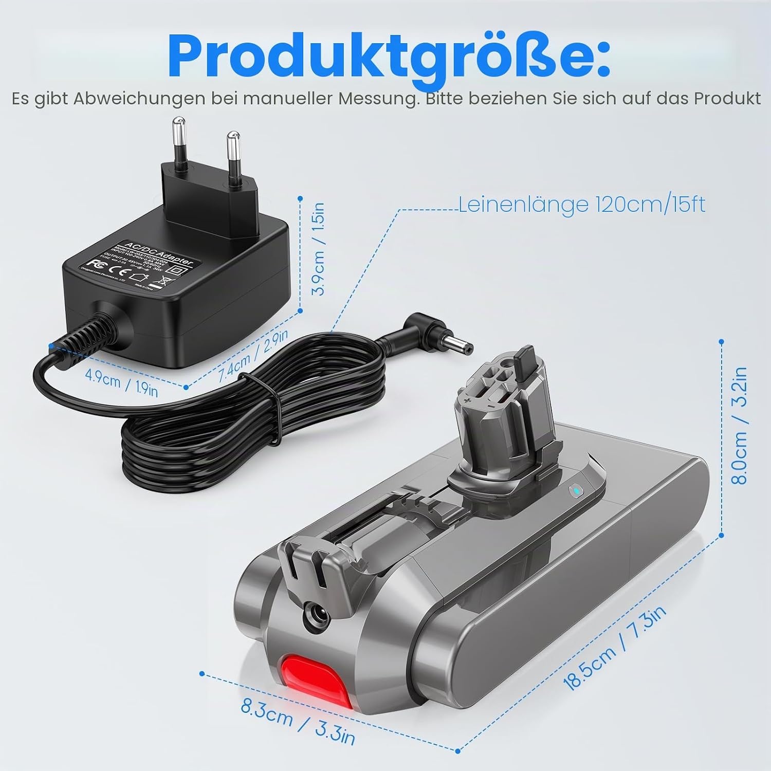 Leistungsstarker Ersatzakku für Dyson V11/V15 - 33% Rabatt